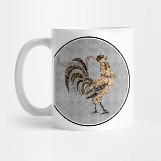 Le Coq Gaulois (The Gallic Rooster) Platinum by Diego-t